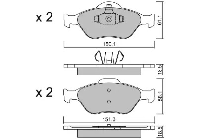 AISIN BPFO-1008